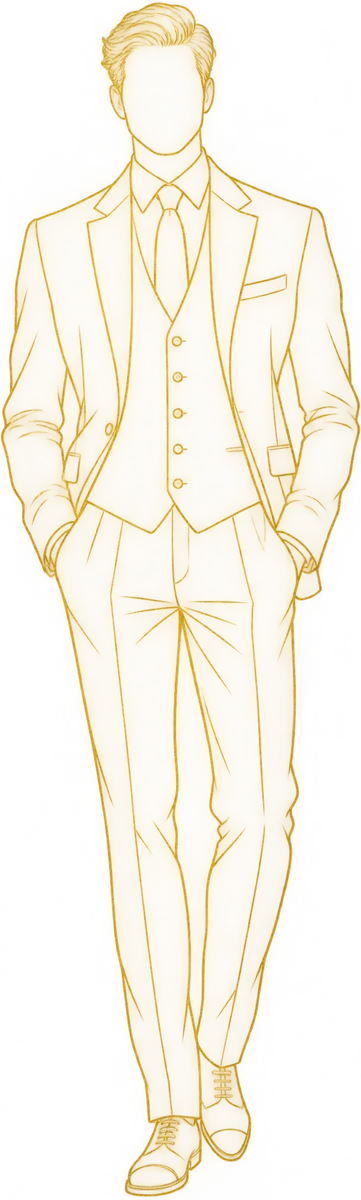 Traje completo con corbata